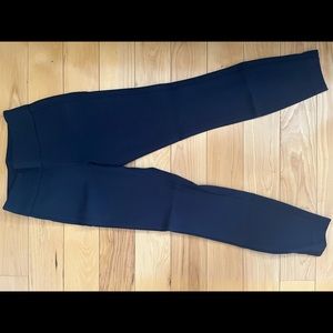 Navy Express High Waisted Columnist Ankle Pant Size XXS
